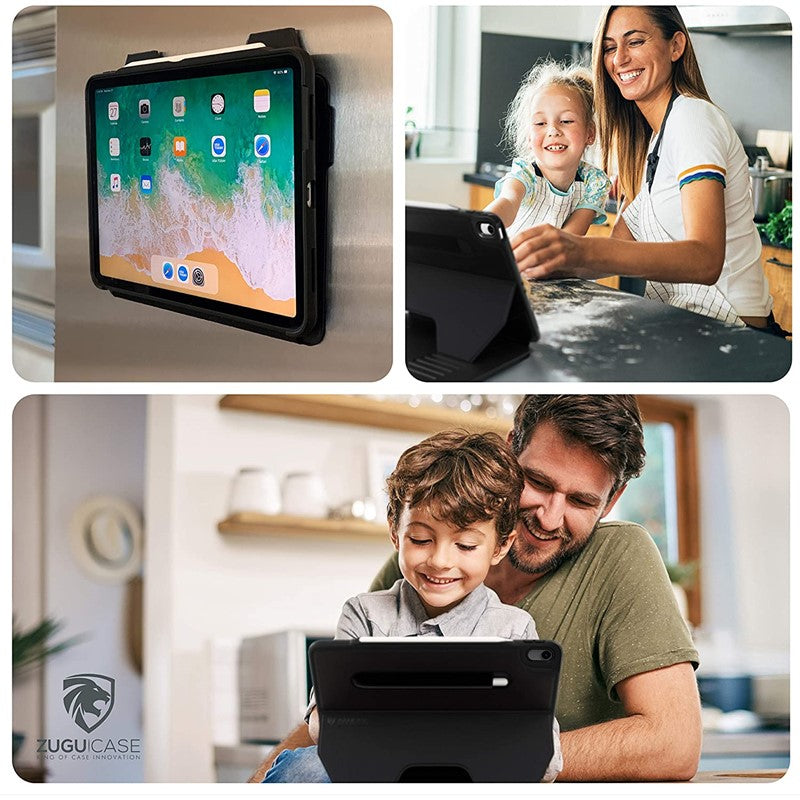 ZuguCase The Alpha Ultra Slim Protective iPad Case, Wireless Apple Pencil Charging, Convenient Magnetic Stand & Sleep/Wake Cover - Black ZuguCase The Alpha Ultra Slim Protective iPad Case, Wireless Apple Pencil Charging, Convenient Magnetic Stand & Sleep/Wake Cover - Black